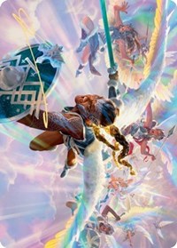 Starnheim Unleashed Art Card (Gold-Stamped Signature) [Kaldheim: Art Series] | Gamer Loot