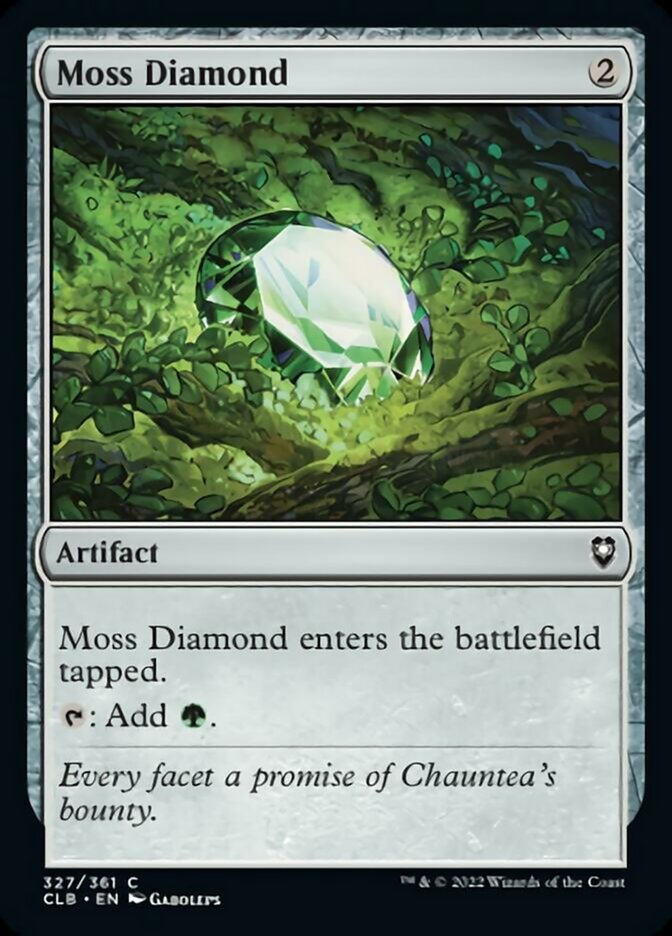 Moss Diamond [Commander Legends: Battle for Baldur's Gate] | Gamer Loot
