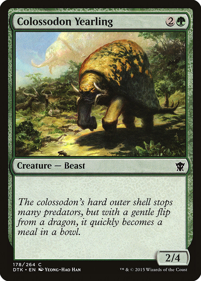 Colossodon Yearling [Dragons of Tarkir] | Gamer Loot