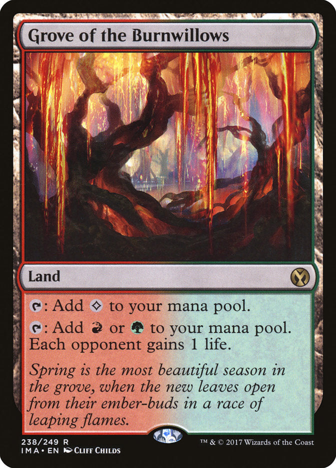 Grove of the Burnwillows [Iconic Masters] | Gamer Loot