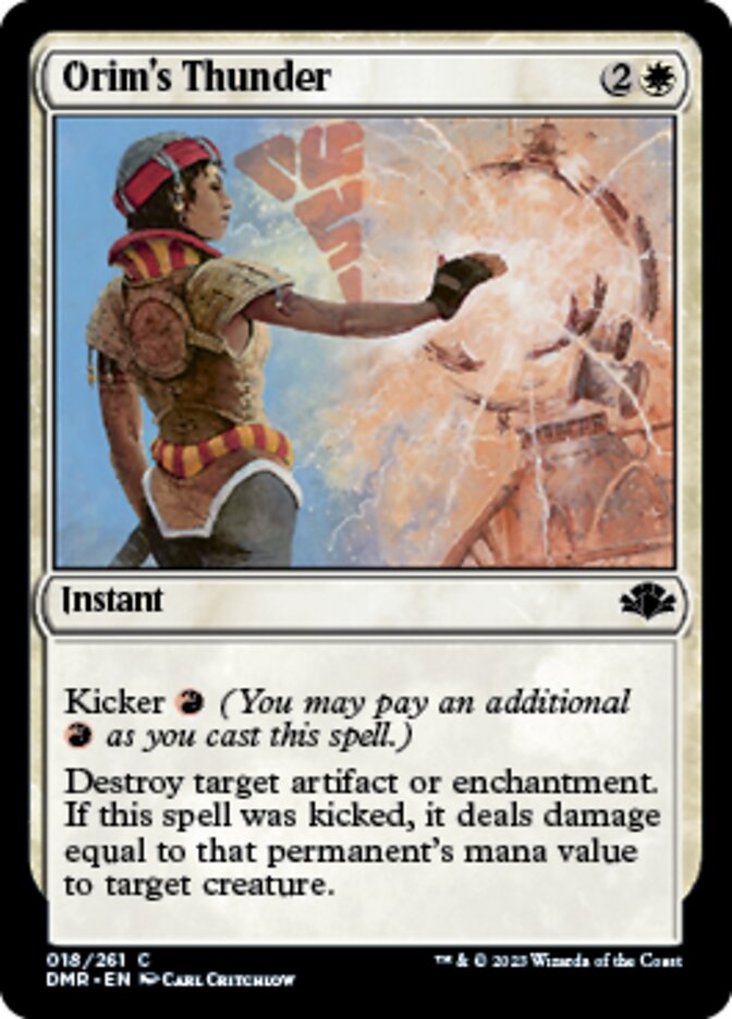 Orim's Thunder [Dominaria Remastered] | Gamer Loot