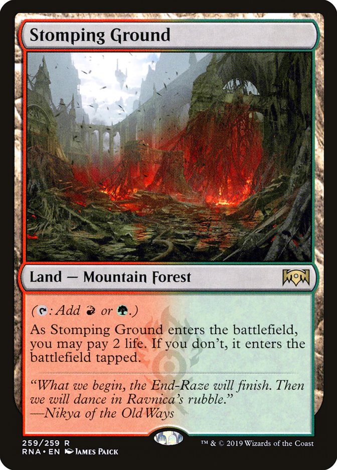 Stomping Ground [Ravnica Allegiance] | Gamer Loot