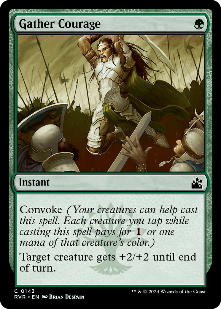 Gather Courage [Ravnica Remastered] | Gamer Loot