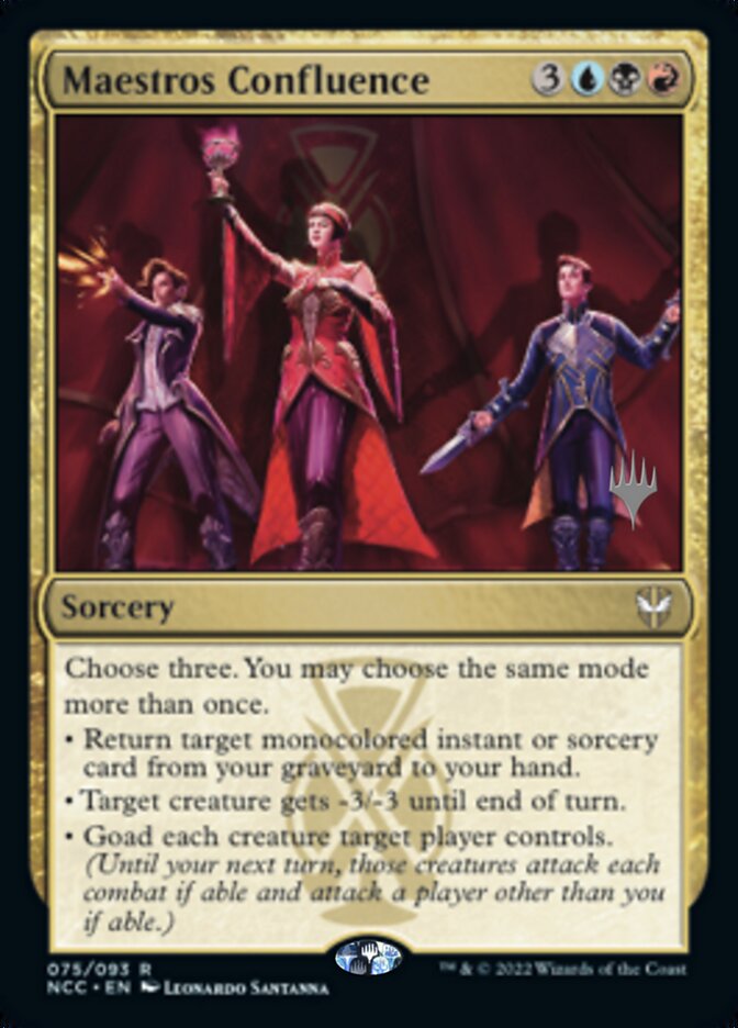 Maestros Confluence (Promo Pack) [Streets of New Capenna Commander Promos] | Gamer Loot