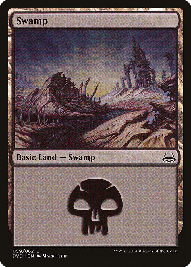 Swamp (59) (Divine vs. Demonic) [Duel Decks Anthology] | Gamer Loot