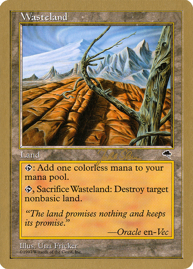 Wasteland (Jakub Slemr) [World Championship Decks 1999] | Gamer Loot