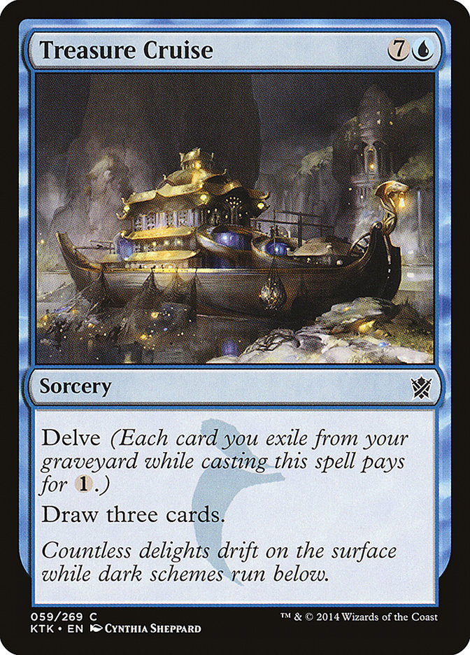 Treasure Cruise [Khans of Tarkir] | Gamer Loot