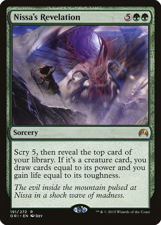 Nissa's Revelation [Magic Origins] | Gamer Loot