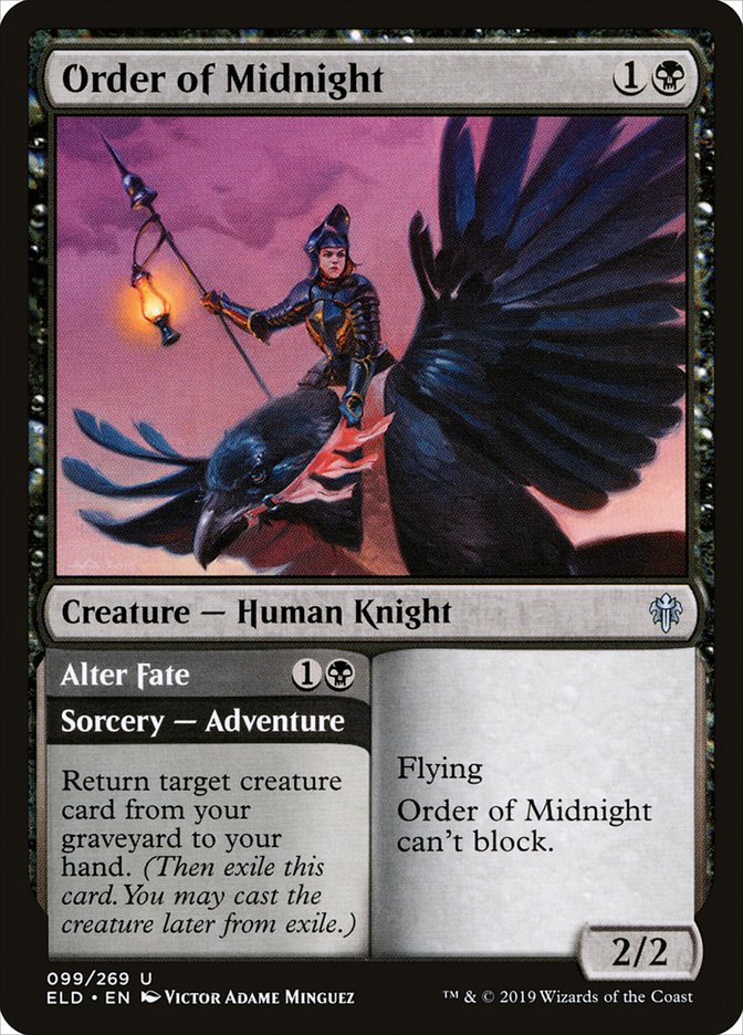 Order of Midnight // Alter Fate [Throne of Eldraine] | Gamer Loot