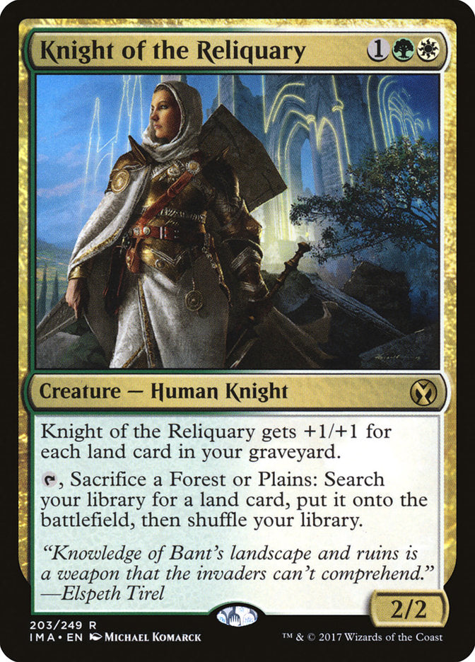 Knight of the Reliquary [Iconic Masters] | Gamer Loot