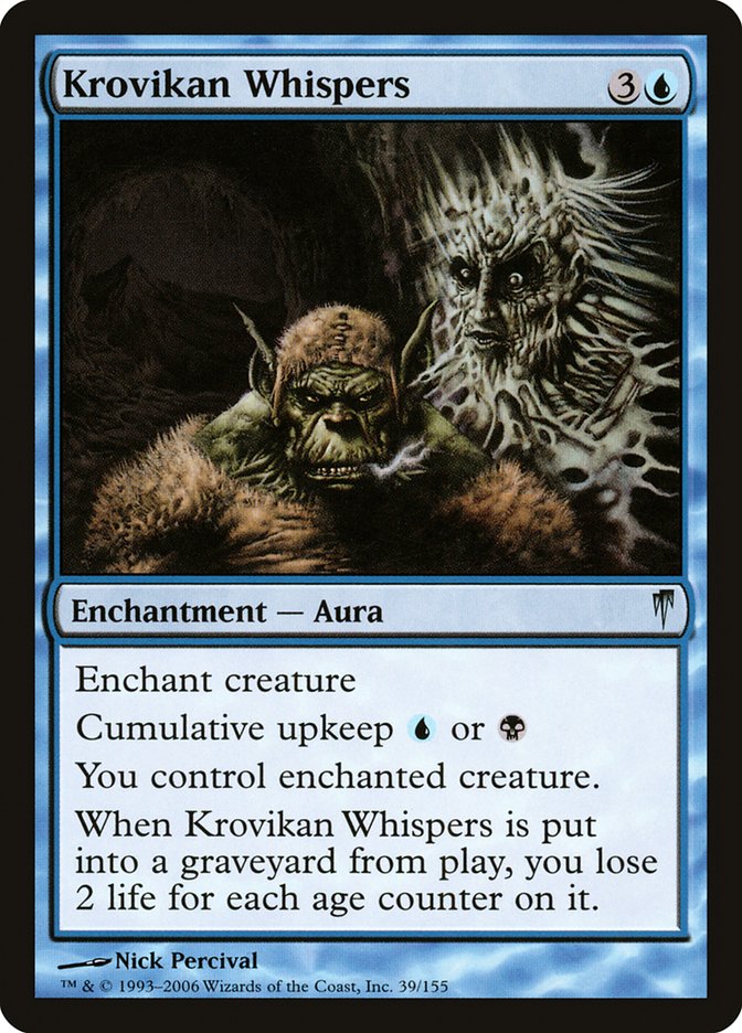 Krovikan Whispers [Coldsnap] | Gamer Loot