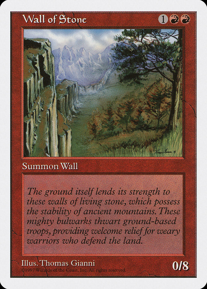 Wall of Stone [Fifth Edition] | Gamer Loot