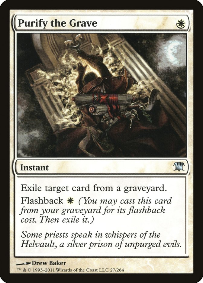 Purify the Grave [Innistrad] | Gamer Loot