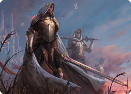 Danitha, Benalia's Hope Art Card [Dominaria United Art Series] | Gamer Loot