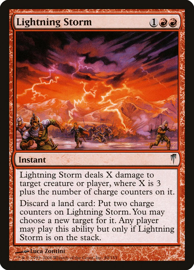 Lightning Storm [Coldsnap] | Gamer Loot