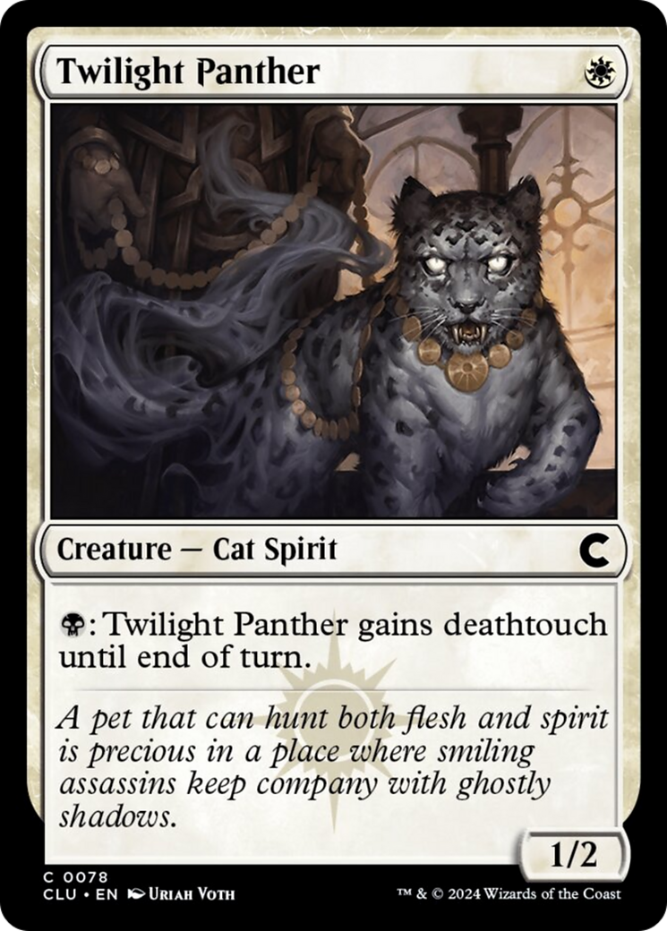 Twilight Panther [Ravnica: Clue Edition] | Gamer Loot