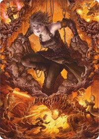 Nahiri, Heir of the Ancients [Zendikar Rising Art Series] | Gamer Loot