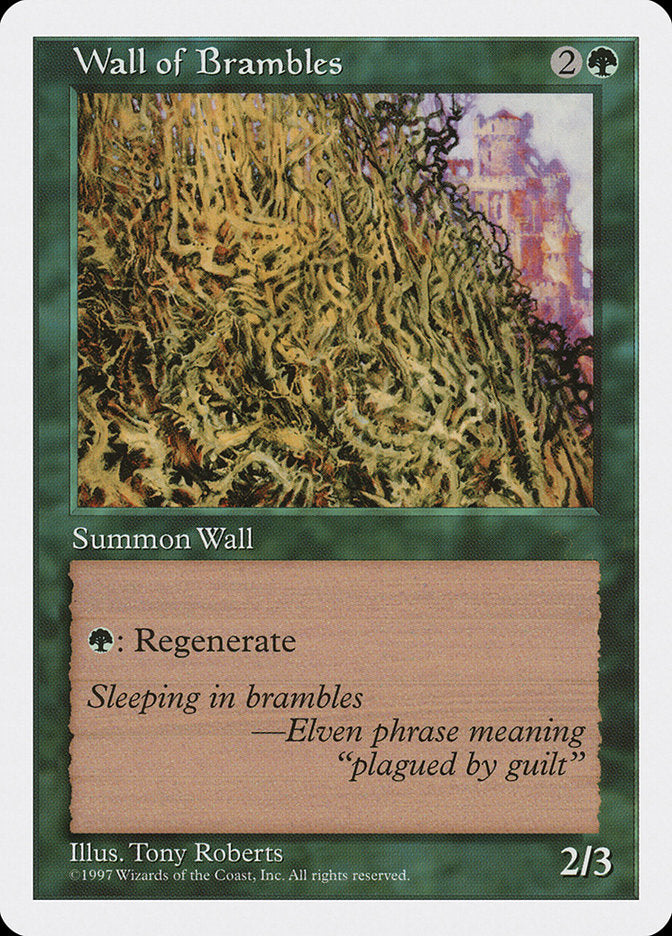 Wall of Brambles [Fifth Edition] | Gamer Loot