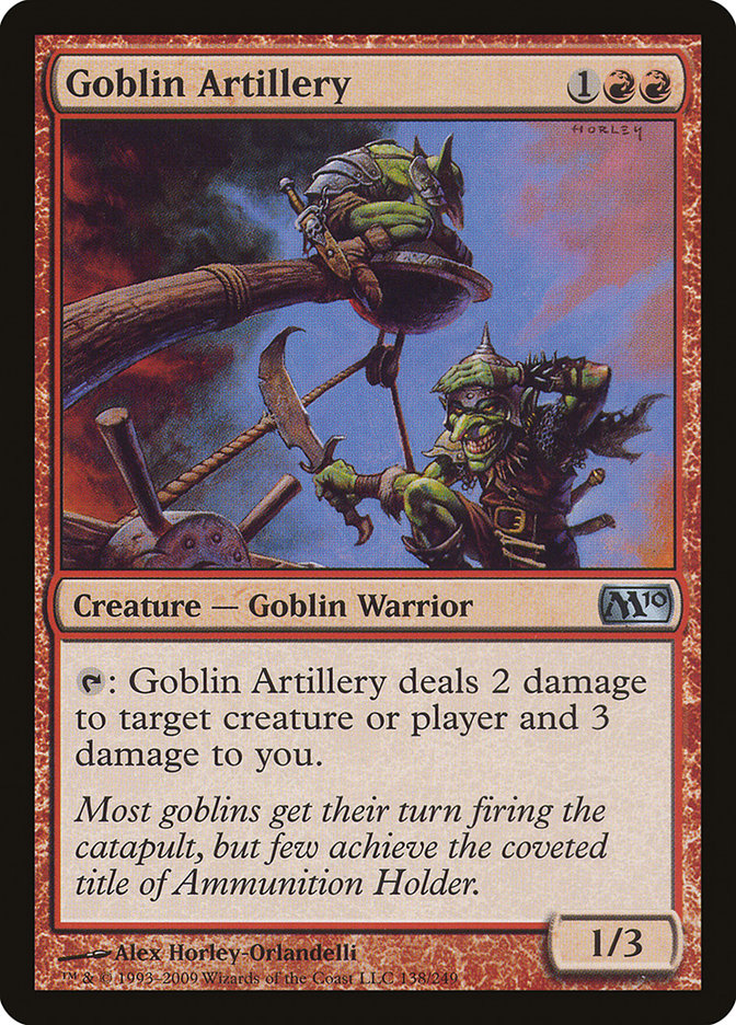 Goblin Artillery [Magic 2010] | Gamer Loot