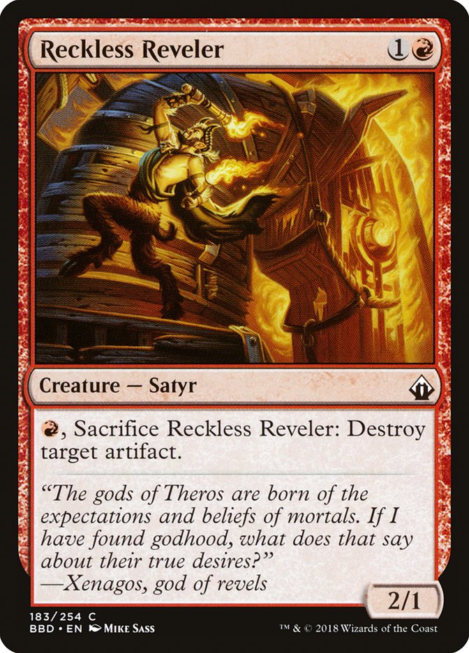 Reckless Reveler [Battlebond] | Gamer Loot