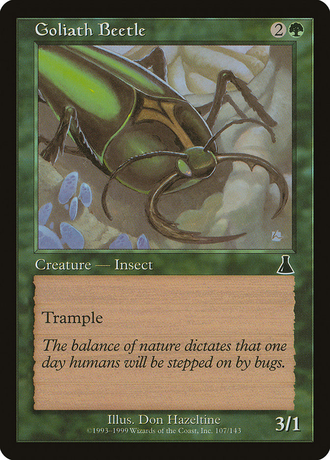 Goliath Beetle [Urza's Destiny] | Gamer Loot