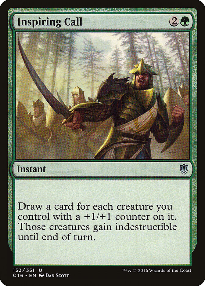 Inspiring Call [Commander 2016] | Gamer Loot