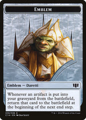 Daretti, Scrap Savant Emblem // Tuktuk the Returned Double-sided Token [Commander 2014 Tokens] | Gamer Loot