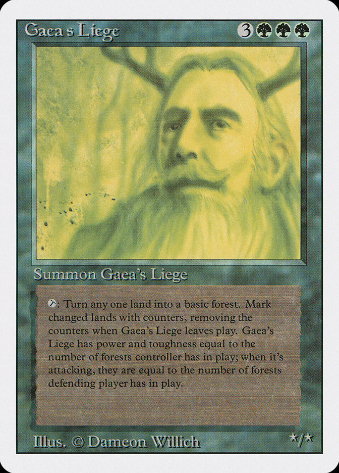 Gaea's Liege [Revised Edition] | Gamer Loot