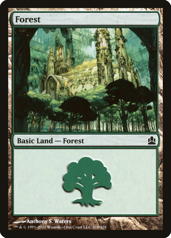 Forest (318) [Commander 2011] | Gamer Loot