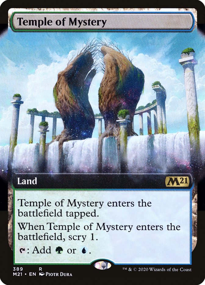 Temple of Mystery (Extended) [Core Set 2021] | Gamer Loot