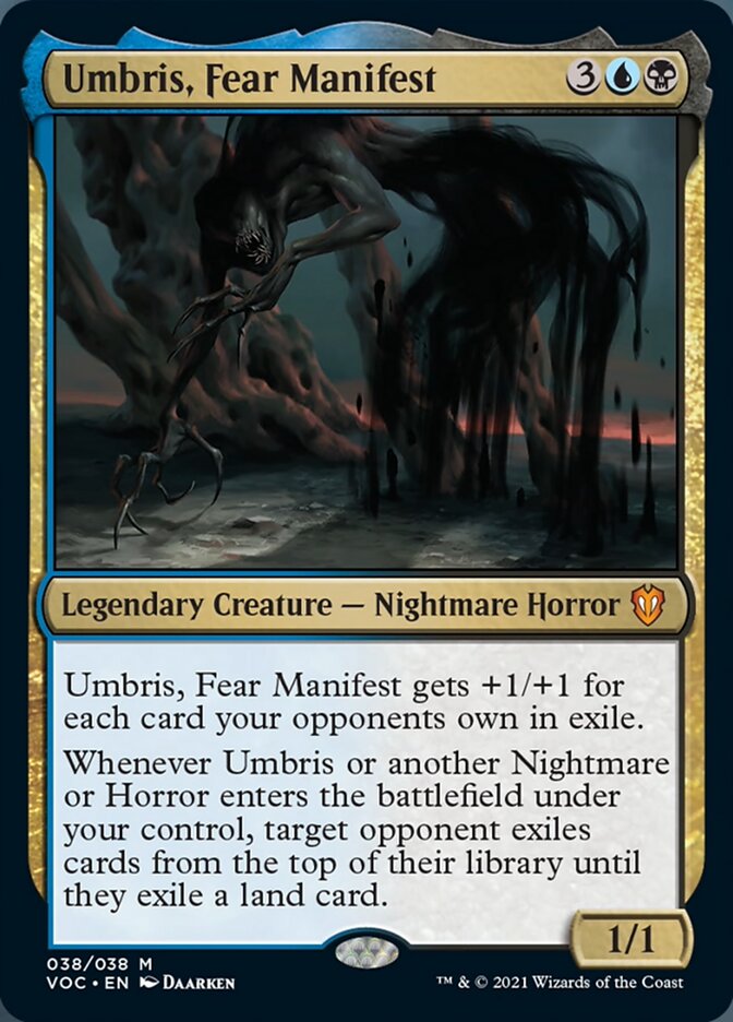 Umbris, Fear Manifest [Innistrad: Crimson Vow Commander] | Gamer Loot