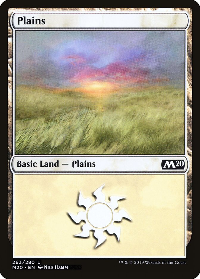 Plains (263) [Core Set 2020] | Gamer Loot