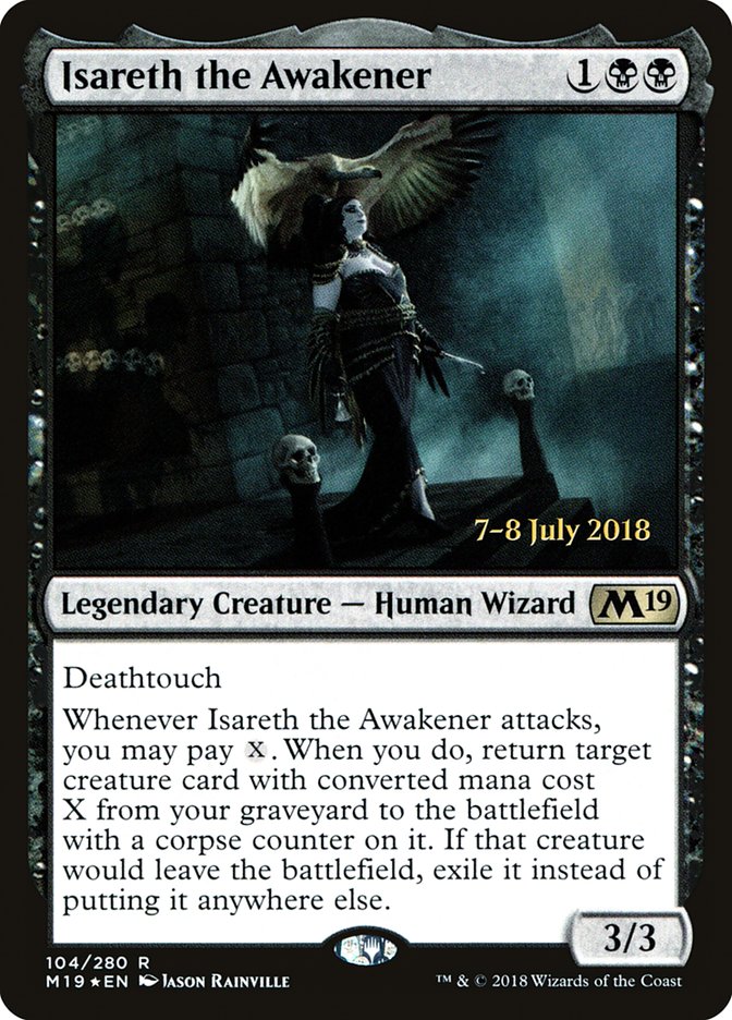 Isareth the Awakener  [Core Set 2019 Prerelease Promos] | Gamer Loot