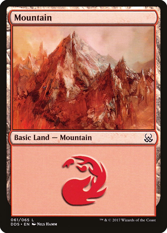 Mountain (61) [Duel Decks: Mind vs. Might] | Gamer Loot