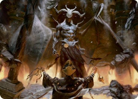Ormendahl, the Corrupter Art Card [Innistrad: Midnight Hunt Art Series] | Gamer Loot