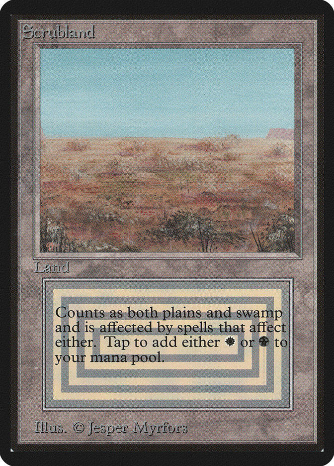 Scrubland [Limited Edition Beta] | Gamer Loot