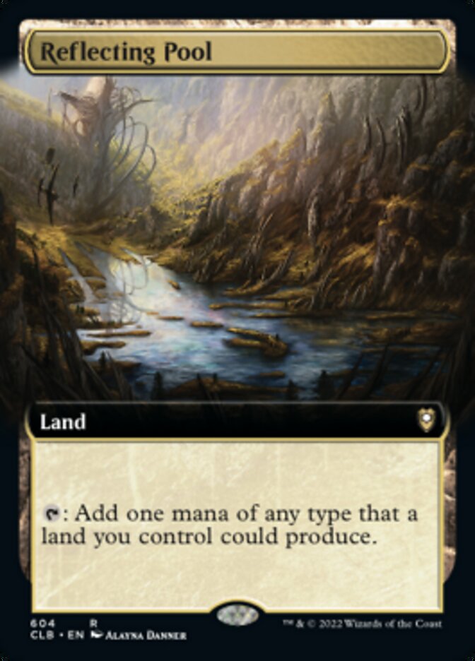 Reflecting Pool (Extended Art) [Commander Legends: Battle for Baldur's Gate] | Gamer Loot