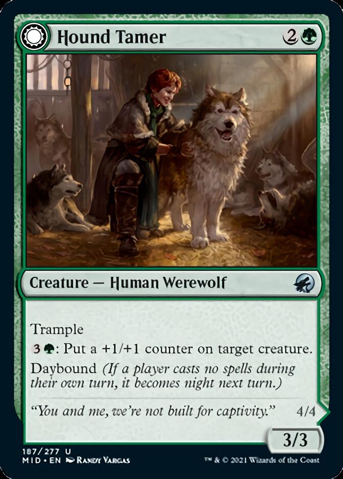 Hound Tamer // Untamed Pup [Innistrad: Midnight Hunt] | Gamer Loot