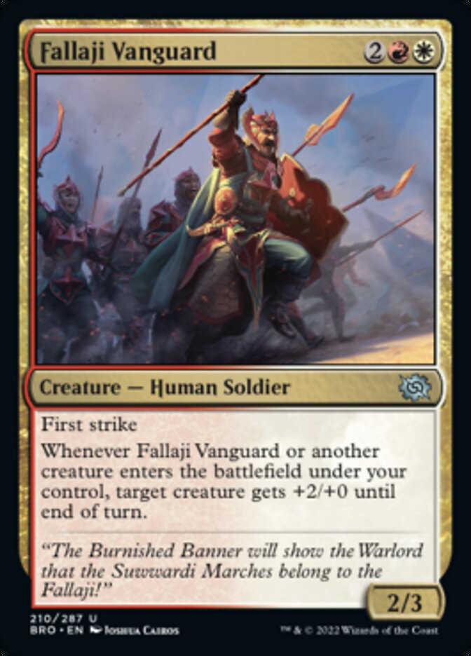 Fallaji Vanguard [The Brothers' War] | Gamer Loot