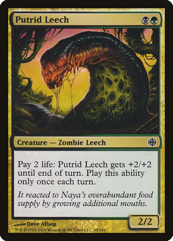 Putrid Leech [Alara Reborn] | Gamer Loot