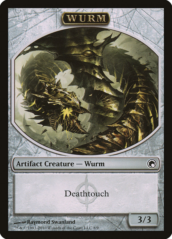 Wurm (Deathtouch) [Scars of Mirrodin Tokens] | Gamer Loot