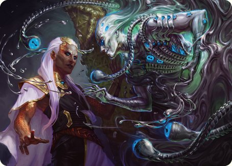 Mirage Mockery Art Card [Phyrexia: All Will Be One Art Series] | Gamer Loot