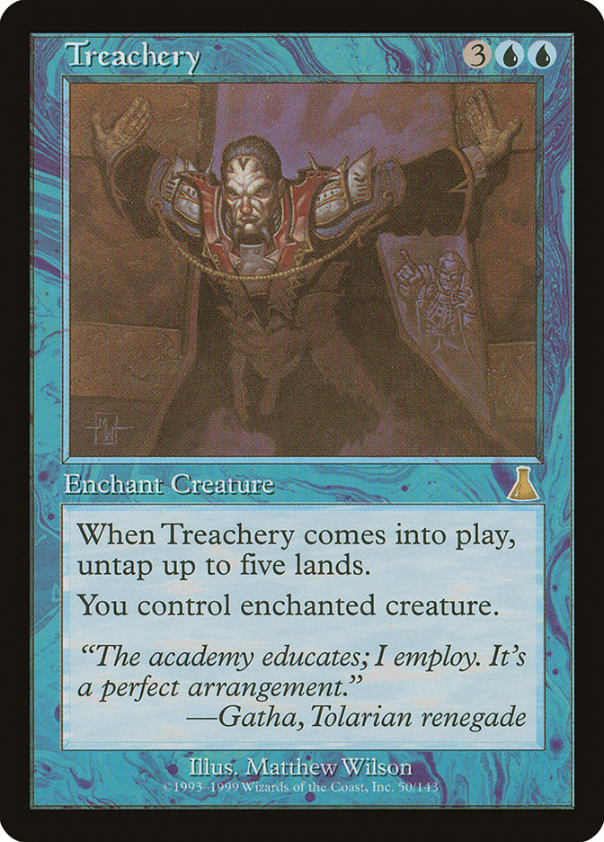 Treachery [Urza's Destiny] | Gamer Loot