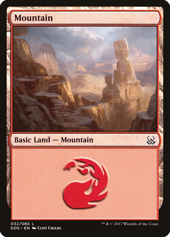 Mountain (32) [Duel Decks: Mind vs. Might] | Gamer Loot