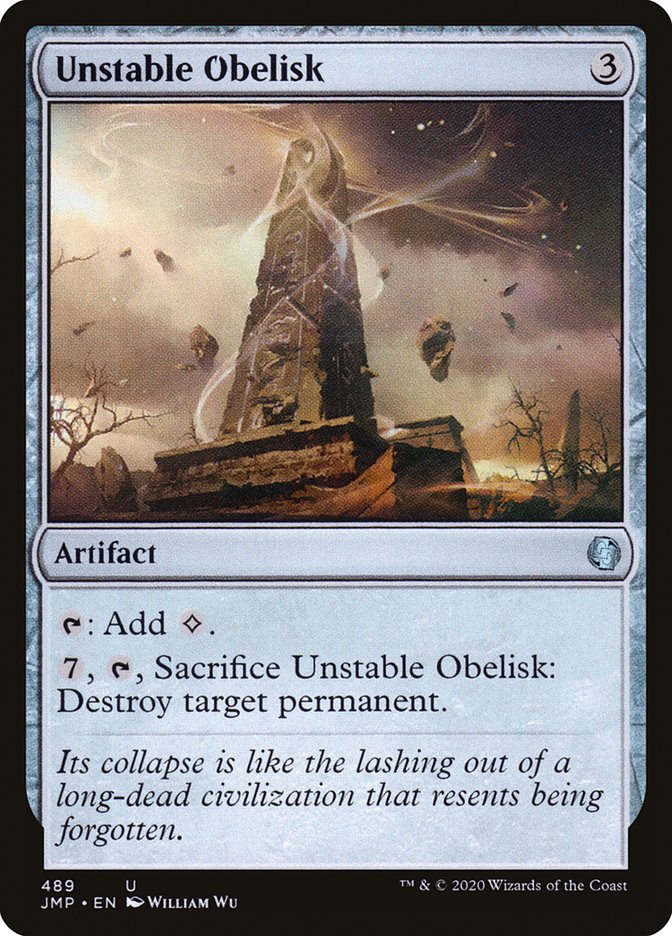 Unstable Obelisk [Jumpstart] | Gamer Loot