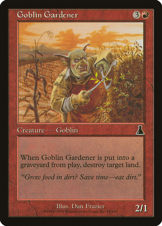 Goblin Gardener [Urza's Destiny] | Gamer Loot