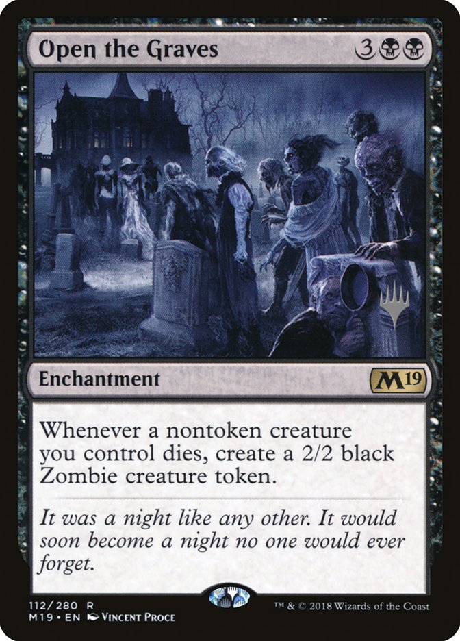 Open the Graves [Core Set 2019 Promos] | Gamer Loot