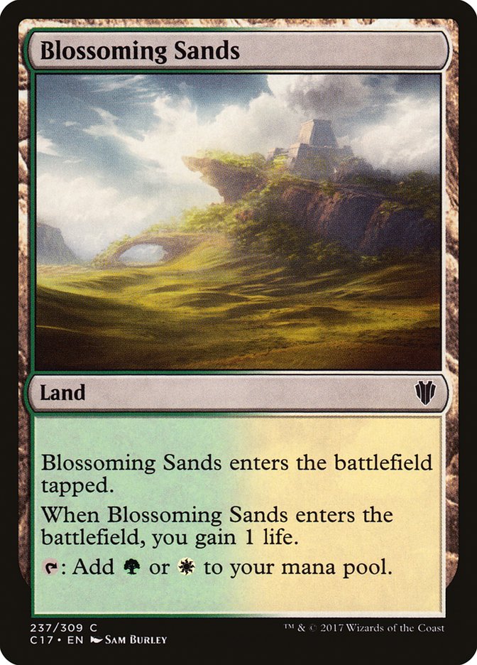 Blossoming Sands [Commander 2017] | Gamer Loot