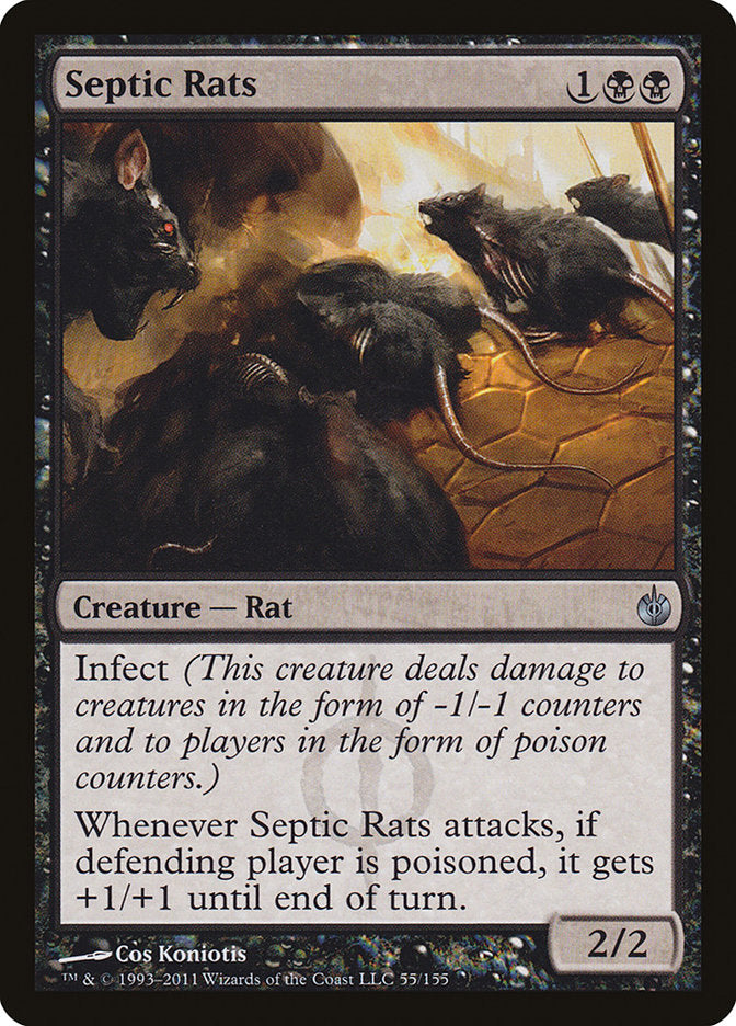 Septic Rats [Mirrodin Besieged] | Gamer Loot