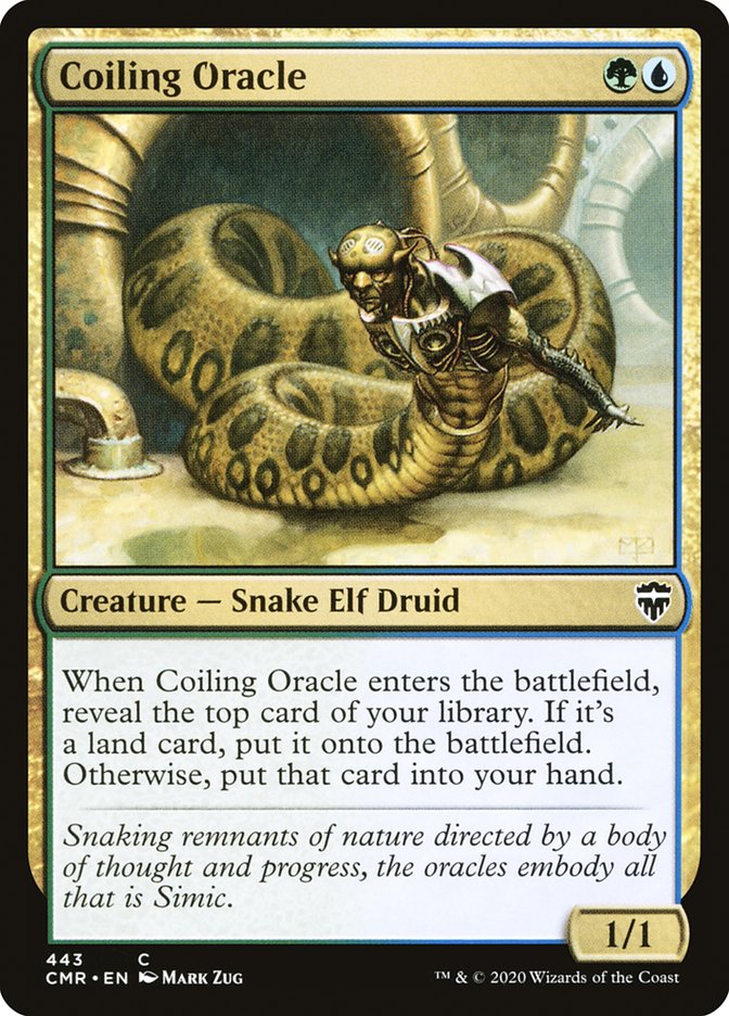 Coiling Oracle [Commander Legends] | Gamer Loot